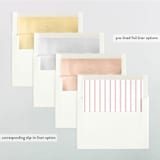 "Merry Tri" - Retired Holiday Cards in Cranberry by Ellis - Slip-In Envelope Liners
