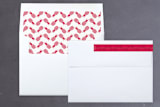 "mele kalikimaka e hau‘oli makahiki hou" - Retired Holiday Cards in Cotton by Lori James - Liner and Label
