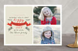 "a very merry Christmas" - Retired Holiday Cards in Cranberry by LollieJ - Front