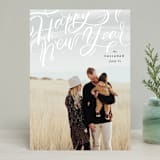 "Windswept" - Retired Holiday Cards in Cocao by Julie Murray - Front