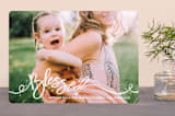 "Blessed" - Retired Holiday Cards in Snowflake by GeekInk Design - Front