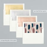 "Painted Cross" - Retired Holiday Cards in Nightblue by Aspacia Kusulas - Slip-In Envelope Liners