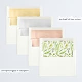 "Ho Ho Xo" - Retired Holiday Cards in Cranberry by Erika Firm - Slip-In Envelope Liners