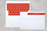 "Joy Us" - Retired Holiday Cards in Snow by Carly Reed Walker - Liner and Label