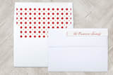 "Wonderful Love" - Retired Holiday Cards in Snow by Alston Foster - Liner and Label