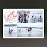 "Merry Days" - Retired Holiday Cards in Berry by Ekaterina Romanova - Front