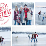 "Merry Days" - Retired Holiday Cards in Berry by Ekaterina Romanova - Close-Up