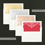 "Merry Days" - Retired Holiday Cards in Berry by Ekaterina Romanova - Slip-In Envelope Liners
