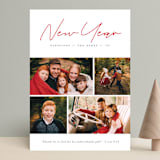 "Christmas Blessings to You" - Retired Holiday Cards in Merlot by Pine Street Creative - Front