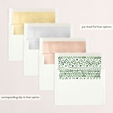 "It's the most wonderful time of the year II" - Retired Holiday Cards in Pine by Luz Alliati - Slip-In Envelope Liners