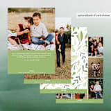 "Abundant Noel" - Retired Holiday Cards in Pear by Cat Caudillo - Back of Card