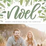 "Abundant Noel" - Retired Holiday Cards in Pear by Cat Caudillo - Close-Up