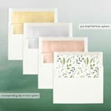 "Abundant Noel" - Retired Holiday Cards in Pear by Cat Caudillo - Slip-In Envelope Liners