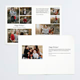 "Wonders of His Love Story" - Retired Holiday Cards in Midnight by Joan Nguyen - Interior Options