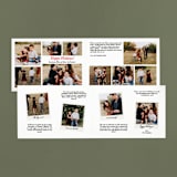 "simple border" - Retired Holiday Cards in Ruby by Ellis - Interior Options