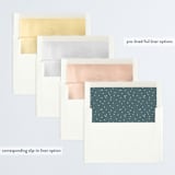 "Christ Emphasis" - Retired Holiday Cards in Snow by Lauren Chism - Slip-In Envelope Liners