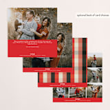 "So Very Merry Together" - Retired Holiday Cards in Cranberry by Kanika Mathur - Back of Card