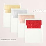 "So Very Merry Together" - Retired Holiday Cards in Cranberry by Kanika Mathur - Slip-In Envelope Liners