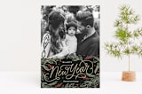 "Embellished Pines" - Retired Holiday Cards in Pine by Kristen Smith - Front