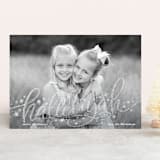 "Snowy Hallelujah" - Retired Holiday Cards in Snow by Makewells - Front