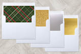 "All Decked Out" - Retired Holiday Cards in Natural by Michelle Poe - Slip-In Envelope Liners