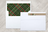 "All Decked Out" - Retired Holiday Cards in Natural by Michelle Poe - Liner and Label