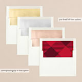 "Simple Christmas Blessings" - Retired Holiday Cards in Snow by fatfatin - Slip-In Envelope Liners