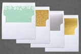 "Frosted" - Retired Holiday Cards in Snowflake by Lauren Chism - Slip-In Envelope Liners