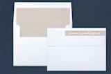 "Joyful Hearts" - Retired Holiday Cards in Sandstone by Heather Buchma - Liner and Label