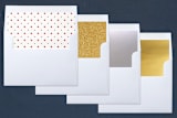 "Simple Frame" - Retired Holiday Cards in Rose by Jana Volfova - Slip-In Envelope Liners