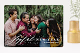 "Joyfully Blessed" - Retired Holiday Cards in Snow by fatfatin - Front