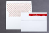 "Greatest of These" - Retired Holiday Cards in Snow by Kim Dietrich Elam - Liner and Label