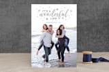"It's a Wonderful Life!" - Retired Holiday Cards in Lavender Field by Stacy Kron - Front