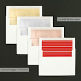 "Merry Little Branches" - Retired Holiday Cards in Golden Rod by Little Print Design - Slip-In Envelope Liners