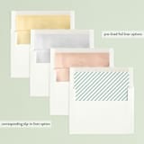 "Rejoice and Be Glad" - Retired Holiday Cards in Snow by Laura Hankins - Slip-In Envelope Liners