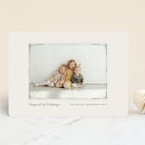 "Vintage Frame" - Retired Holiday Cards in Grass by Gray Star Design - Front