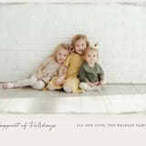"Vintage Frame" - Retired Holiday Cards in Grass by Gray Star Design - Close-Up