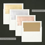 "Surname Frame" - Retired Holiday Cards in Antique by Lauren Chism - Slip-In Envelope Liners