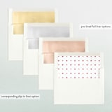 "This is Our Merry" - Retired Holiday Cards in Snow by Roxy Cervantes - Slip-In Envelope Liners