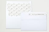 "Blissfully Blessed" - Retired Holiday Cards in Snow by fatfatin - Liner and Label