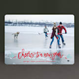 "Berries of fun" - Retired Holiday Cards in Icicle by Michelle Poe - Front