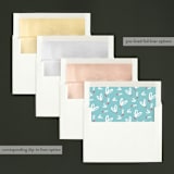 "Berries of fun" - Retired Holiday Cards in Icicle by Michelle Poe - Slip-In Envelope Liners