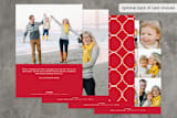 "Timeless Joy" - Retired Holiday Cards in Cherry by Ashley Hegarty - Back of Card