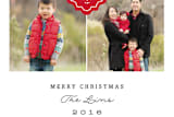 "Timeless Joy" - Retired Holiday Cards in Cherry by Ashley Hegarty - Close-Up