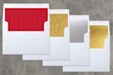 "Timeless Joy" - Retired Holiday Cards in Cherry by Ashley Hegarty - Slip-In Envelope Liners