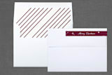 "Glory to God Snowflake" - Retired Holiday Cards in White by AJCreative - Liner and Label