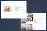 "The greatest of these is Love" - Retired Holiday Cards in Blue Slate by Olivia Goree - Interior Options