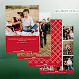 "Graceful Peace" - Retired Holiday Cards in Cardinal by Jessica Williams - Back of Card