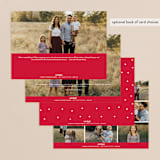 "bakers twine" - Retired Holiday Cards in Holly by Design Lotus - Back of Card