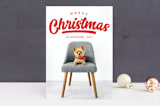 "Curve" - Retired Holiday Cards in Holly by John Paul - Front
